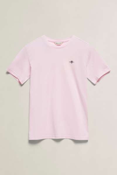 PÓLÓ GANT SHIELD SS T-SHIRT LIGHT PINK