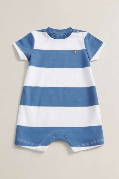BODY GANT STRIPED SS ROMPER SALTY SEA