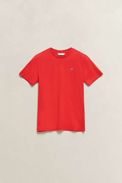 PÓLÓ GANT SHIELD SS T-SHIRT ROSE RED