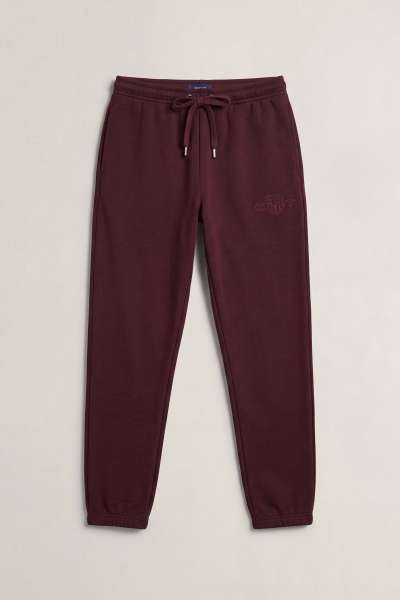 TRÉNINGNADRÁG GANT REG TONAL SHIELD SWEATPANTS DARKENED WINE