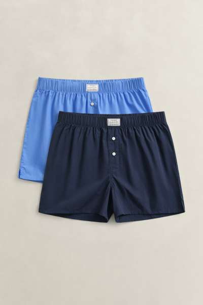 ALÓNEMŰ GANT BOXER HORT 2-PACK PERFECT BLUE