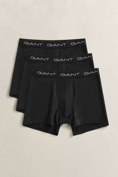 ALÓNEMŰ GANT BOXER BRIEF 3-PACK BLACK