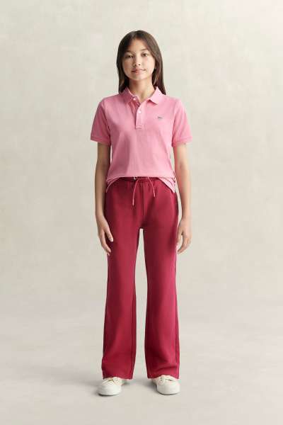 TRÉNINGNADRÁG GANT STRAIGHT LEG SWEATPANTS VIBRANT BURGUNDY