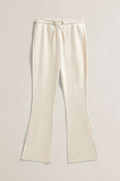 TRÉNINGNADRÁG GANT BOOTCUT SWEATPANTS CREAM