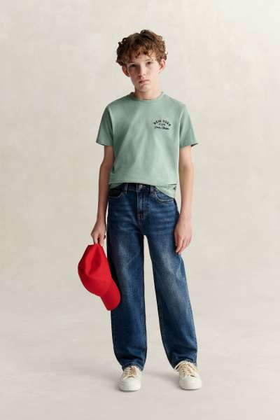 FARMER GANT RELAXED FIT JEAN BLUE BLACK