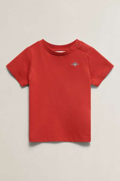 PÓLÓ GANT SHIELD SS T-SHIRT MAPLE FIRE