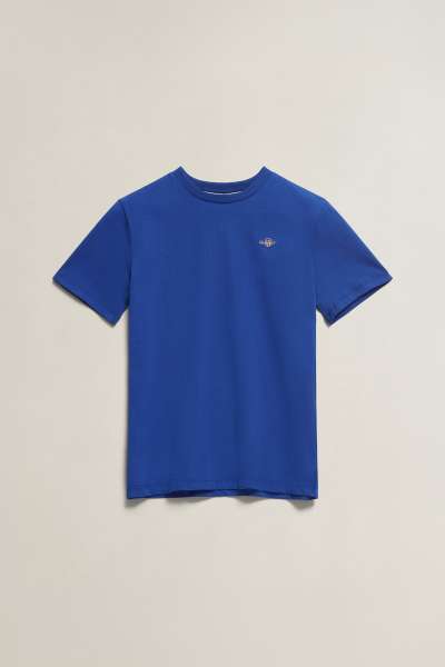 PÓLÓ GANT SHIELD SS T-SHIRT CRISP BLUE