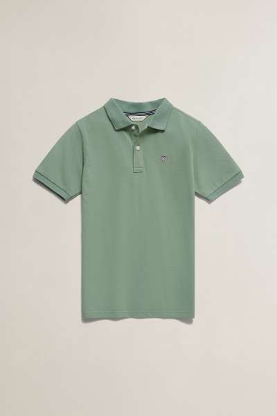 PÓLÓ GANT SHIELD PIQUE SS POLO SHIRT SURPLUS MINT