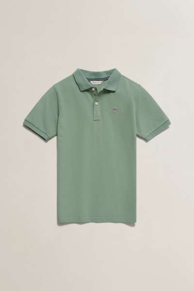 PÓLÓ GANT SHIELD PIQUE SS POLO SHIRT SURPLUS MINT