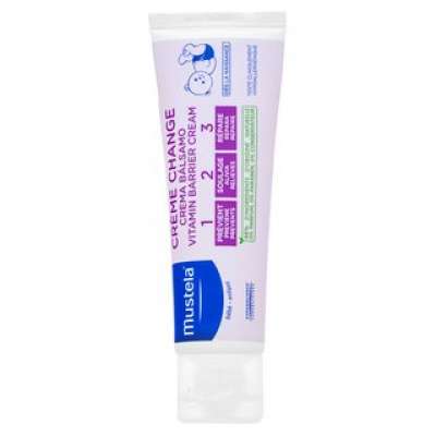 Mustela Bébé Change Cream 1 2 3 helyreállító krém kidörzsölődés ellen gyerekeknek 50 ml