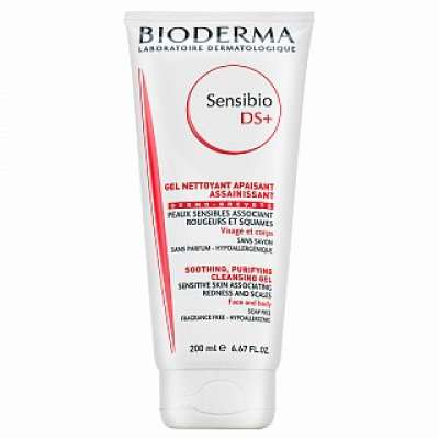 Bioderma Sensibio DS+ Purifying and Soothing Cleansing Gel tisztító gél érzékeny arcbőrre 200 ml