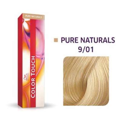 Wella Professionals Color Touch Pure Naturals professzionális demi-permanent hajszín többdimenziós hatással 9/01 60 ml