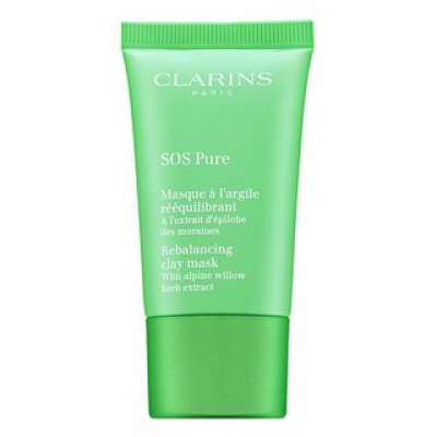 Clarins SOS Pure Rebalancing Clay Mask tisztító maszk normál / kombinált arcbőrre 15 ml
