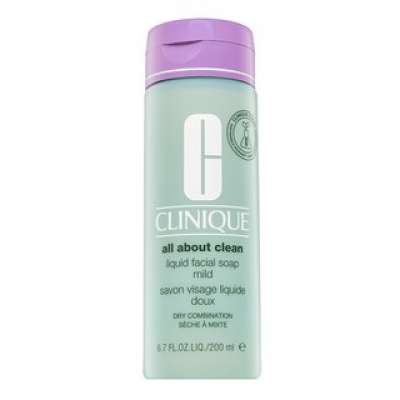 Clinique Liquid Facial Soap Mild folyékony szappan az arcra gyengéd 200 ml
