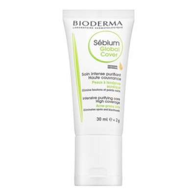 Bioderma Sébium Global Cover tonizáló és hidratáló emulziók pattanásos bőrre 30 ml
