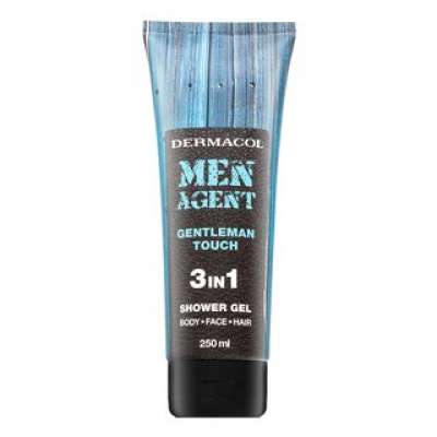 Dermacol Men Agent Gentleman Touch 3in1 Shower Gel tusfürdő gél férfiaknak 250 ml