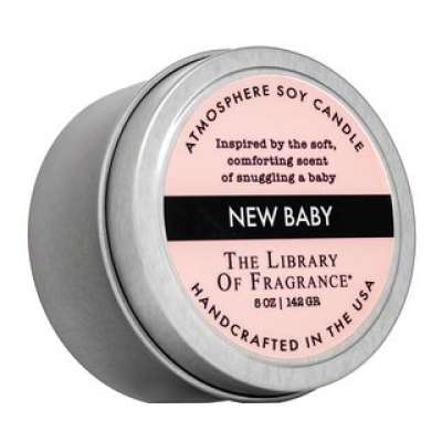 The Library Of Fragrance New Baby illatos gyertya 142 g