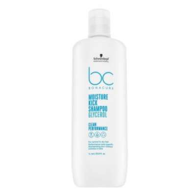 Schwarzkopf Professional BC Bonacure Moisture Kick Shampoo Glycerol tápláló sampon normál és száraz hajra 1000 ml