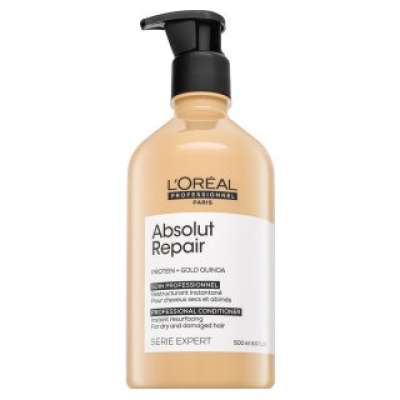 L´Oréal Professionnel Série Expert Absolut Repair Gold Quinoa + Protein Conditioner kondicionáló nagyon sérült hajra 500 ml