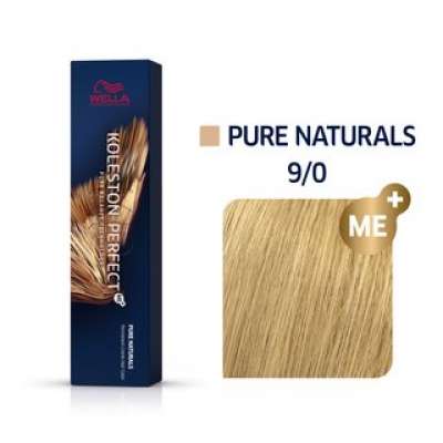 Wella Professionals Koleston Perfect Me+ Pure Naturals professzionális permanens hajszín 9/0 60 ml