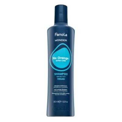 Fanola Wonder No Orange Extra Care Shampoo neutralizáló sampon barna árnyalatért 350 ml