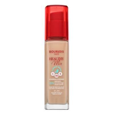 Bourjois Healthy Mix Clean & Vegan Radiant Foundation folyékony make-up tónusegyesítő 51.2W Golden Vanilla 30 ml