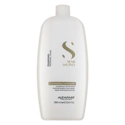 Alfaparf Milano Semi Di Lino Diamond Illuminating Conditioner tápláló kondicionáló fényes hajért 1000 ml