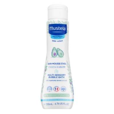 Mustela Bébé habfürdő Multi-Sensory Bubble Bath 200 ml