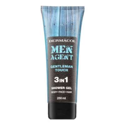 Dermacol Men Agent Gentleman Touch 3in1 Shower Gel tusfürdő gél férfiaknak 250 ml