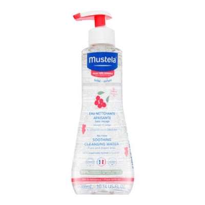 Mustela Bébé No Rinse Soothing Cleansing Water tisztító víz gyerekeknek 300 ml