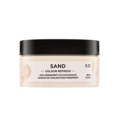 Maria Nila Colour Refresh tápláló maszk színes pigmentekkel a világos és közepes barna árnyalatok újraélesztésére Sand 100 ml