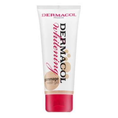 Dermacol Whitening Gommage Wash Gel tisztító gél pigmentfoltok ellen 100 ml