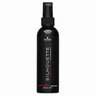 Schwarzkopf Professional Silhouette Pump Spray Super Hold hajlakk minden hajtípusra 200 ml
