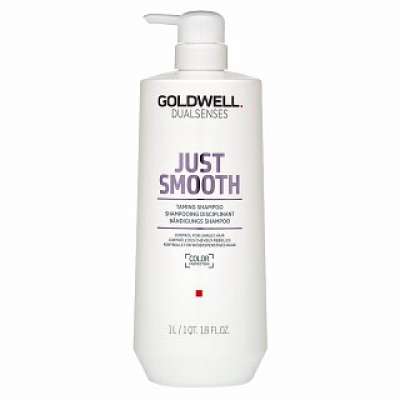 Goldwell Dualsenses Just Smooth Taming Shampoo hajsimító sampon rakoncátlan hajra 1000 ml