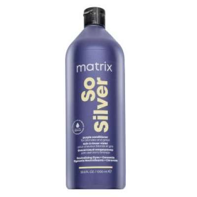 Matrix Total Results Color Obsessed So Silver Conditioner kondicionáló platinaszőke és ősz hajra 1000 ml