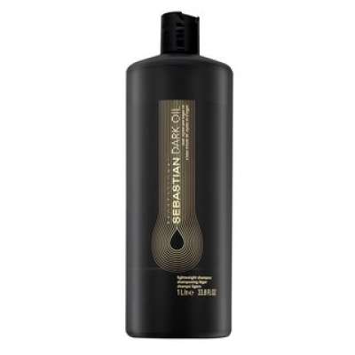 Sebastian Professional Dark Oil Lightweight Shampoo tápláló sampon kisimított és fényes hajért 1000 ml