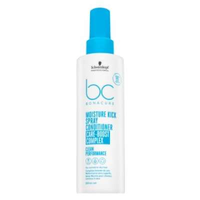 Schwarzkopf Professional BC Bonacure Moisture Kick Spray Conditioner öblítés nélküli kondicionáló normál és száraz hajra 200 ml