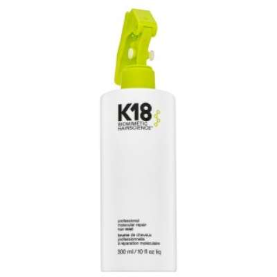 K18 Professional Molecular Repair Hair Mist tápláló gondoskodás spray-ben nagyon száraz és sérült hajra 300 ml