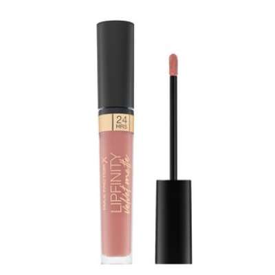 Max Factor Lipfinity Velvet Matte Lipstick folyékony rúzs mattító hatásért 015 Nude Silk 4 ml