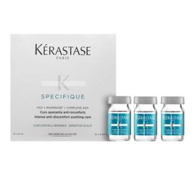 Kérastase Spécifique Cure Apaisante Anti-Inconforts hajkúra hajhullás ellen 12 x 6 ml