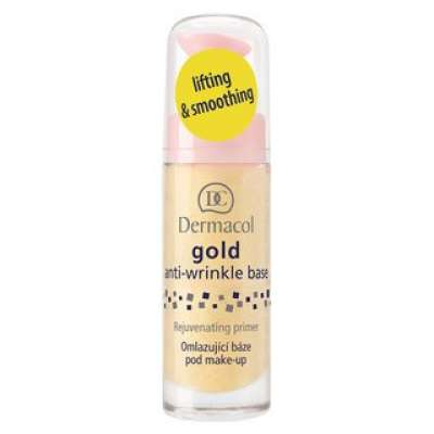 Dermacol Gold Anti-Wrinkle Make-Up Base Egységesítő sminkalap ráncok ellen 20 ml