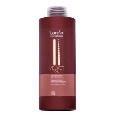 Londa Professional Velvet Oil Conditioner tápláló kondicionáló durva és rakoncátlan hajra 1000 ml
