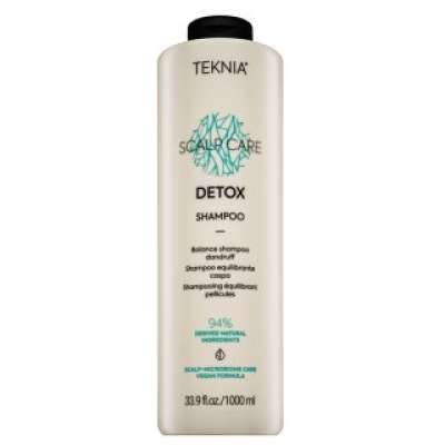 Lakmé Teknia Scalp Care Detox Shampoo tisztító sampon korpásodás ellen normál és zsíros hajra 1000 ml