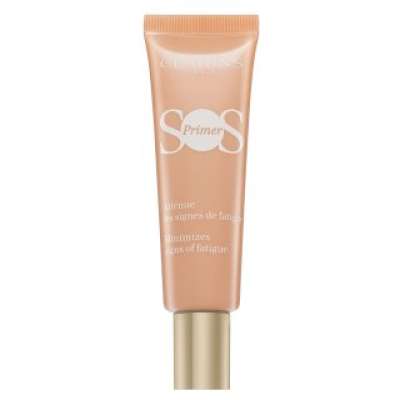 Clarins SOS Primer Minimizes Signs of Fatigue Egységesítő sminkalap Pink 30 ml