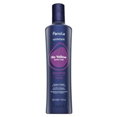 Fanola Wonder No Yellow Extra Care Shampoo sampon a sárga tónusok semlegesítésére 350 ml