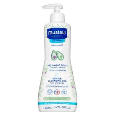 Mustela Gentle Cleansing Gel tisztító gél gyerekeknek 500 ml