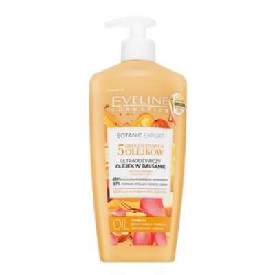 Eveline Botanic Expert olaj balzsam 5 Oils Ultra-Nourishing Body Oil In Lotion 350 ml