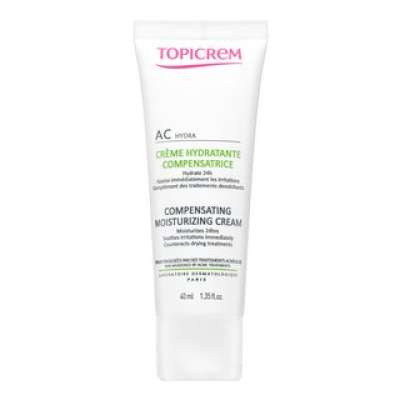 Topicrem AC HYDRA Compensating Moisturizing Cream hidratáló krém problémás arcbőrre 40 ml