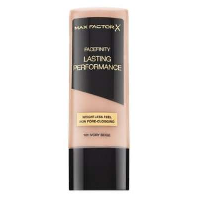 Max Factor Lasting Performance Long Lasting Make-Up hosszan tartó make-up az egységes és világosabb arcbőrre 101 Ivory Beige 35 ml