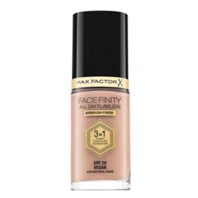 Max Factor Facefinity All Day Flawless Flexi-Hold 3in1 Primer Concealer Foundation SPF20 folyékony make-up 3 az 1-ben 50 30 ml